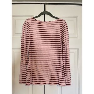 J. Crew Striped Artist tee